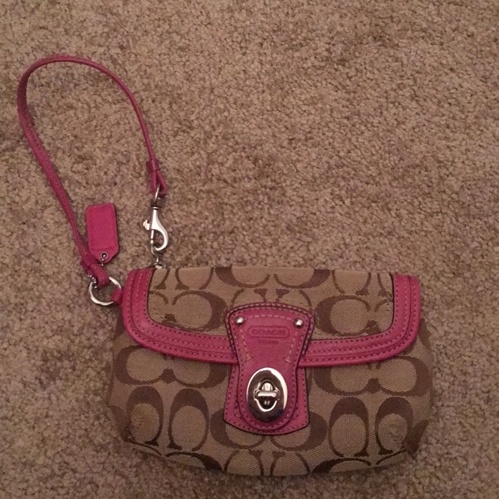 Coach wristlet